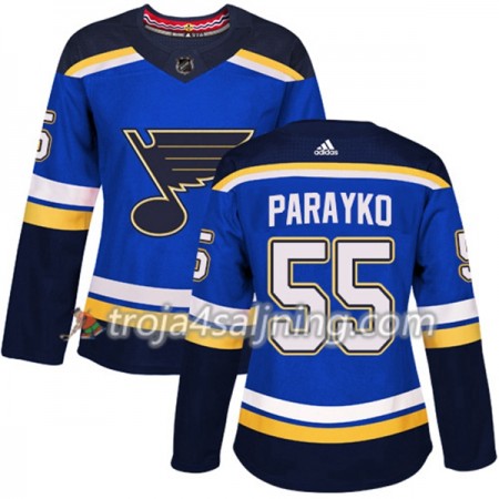 St. Louis Blues tröja Colton Parayko 55 Adidas 2017-2018 Blå Authentic - Dame NHL Tröjor St. Louis Blues tröja Colton Parayko 55 Adidas 2017-2018 Blå Authentic - Dame NHL Tröjor